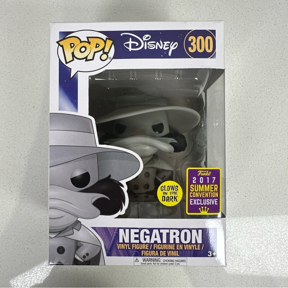 Funko Pop! Disney Negatron #300 Glow in Dark 2017 Summer Convention LE